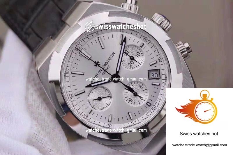 Vacheron Constantin Overseas Chronograph 5500V/110A-B075 8F Factory Silver Dial 4
