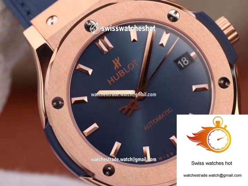 Hublot Classic Fusion 42MM 511.OX.7180.LR JJ Factory Blue Dial 4