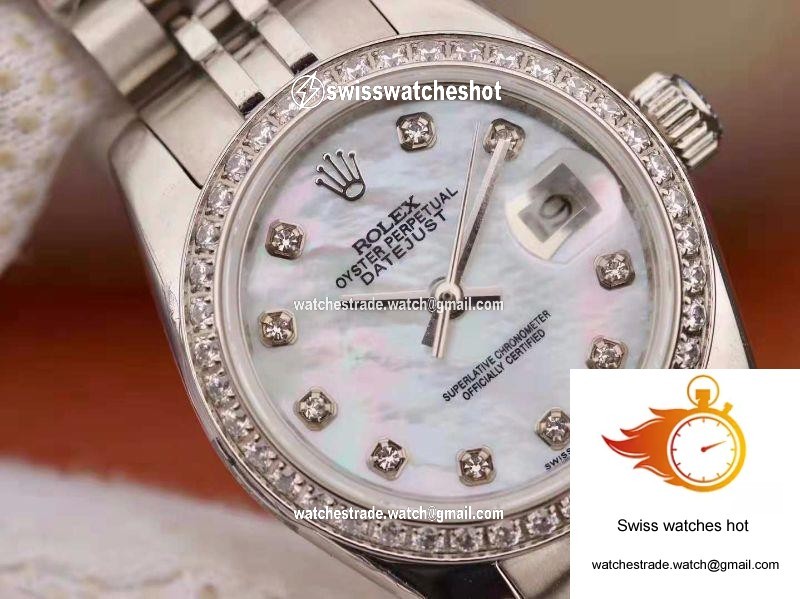 Rolex Lady Datejust 28MM Mother Of Pearl Dial 4