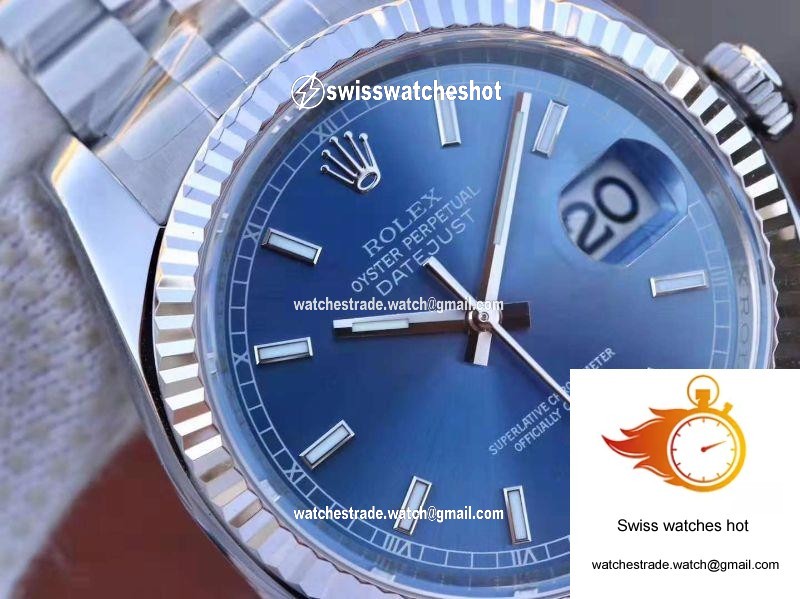 Rolex Datejust M126334-0002 36mm AR Factory Blue Dial 4