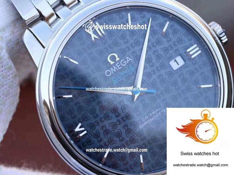 Omega De Ville Prestige 424.10.40.20.03.003 Blue Dial 4