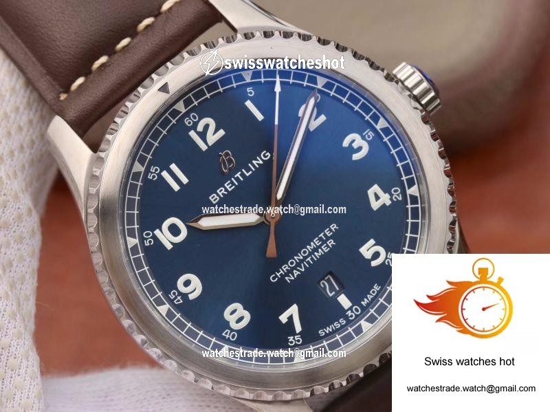Breitling Navitimer 08 A17314101C1X1 ZF Factory Blue Dial 4