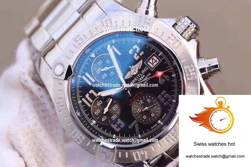 Breitling Avenger II A1337111BC28168A 43MM GF Factory Black Dial 4