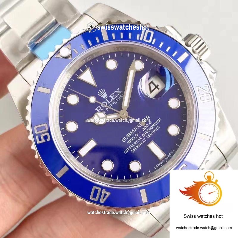 Rolex Submariner Date 116619LB 40MM Noob Factory Blue Dial 4