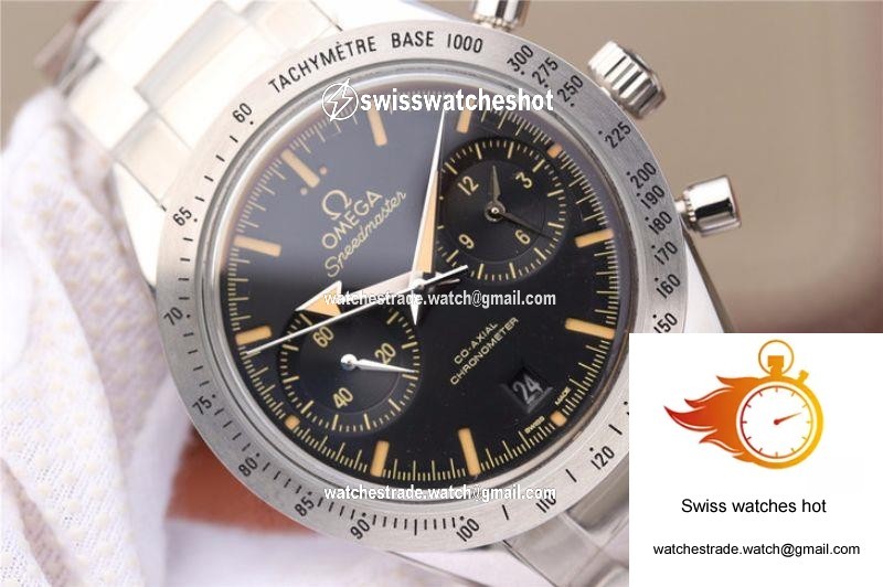 Omega Speedmaster 57 Co-Axial Chronograph 331.10.42.51.01.002 OM Factory Black Dial 4