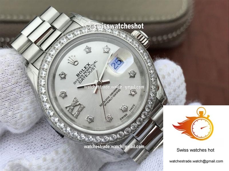 Rolex Lady Datejust 279136RBR 28mm Silver Dial 4