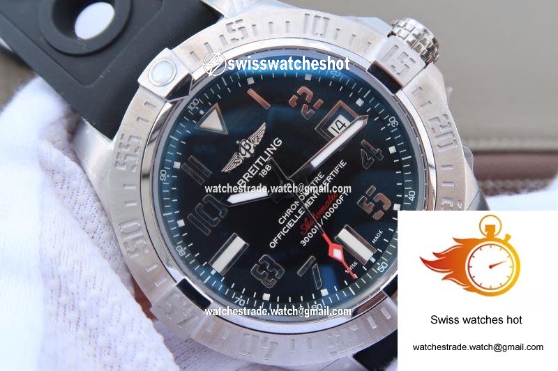 Breitling Avenger II A3239011/BC34/170A GF Factory Black Dial 4