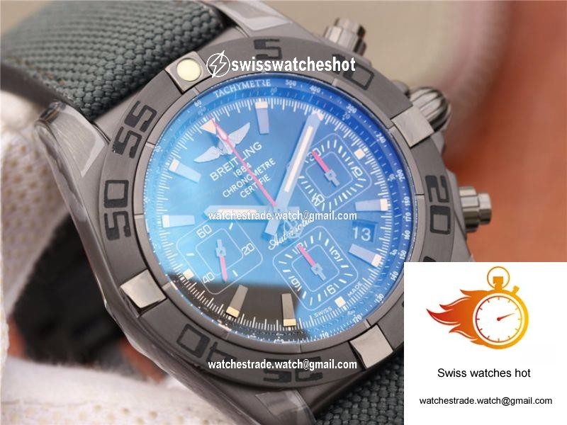Breitling Chronomat 44MM MB0111C3/BE35/153S.M GF Factory Black Dial 4