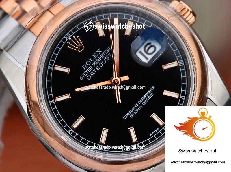 Rolex Datejust 36MM 126201 AR Factory Black Dial 4