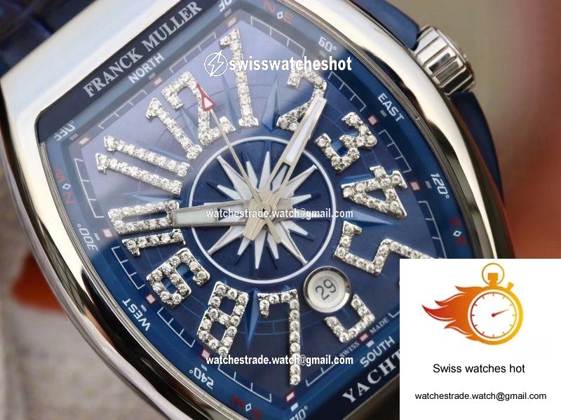 Franck Muller Vanguard V45 45MM Blue Dial 4