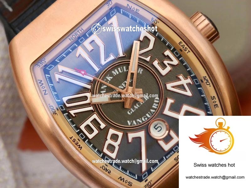 Franck Muller Vanguard V45-01 Gray Dial 4