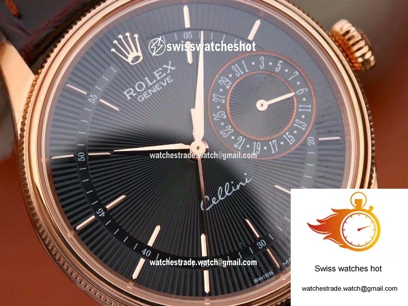 Rolex Celini Date 50515 MKS Factory 18K Rose Gold Case 4