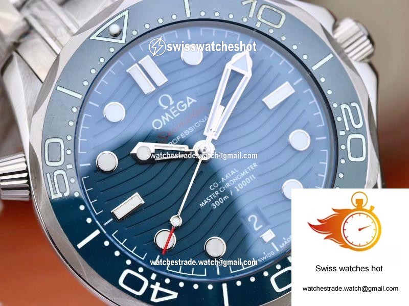 Omega Seamaster Diver 300m 210.30.42.20.03.001 VS Factory Blue Dial 4