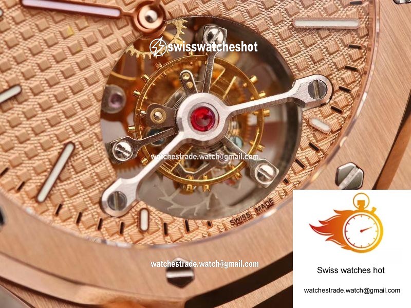 Audemars Piguet Royal Oak Tourbillon 26515OR.OO.1220OR.01 R8 Factory 18K Rosegold Dial 4