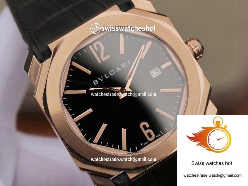 Bvlgari Octo Solotempo 102485 BG041BBSPGVD Black Dial 4