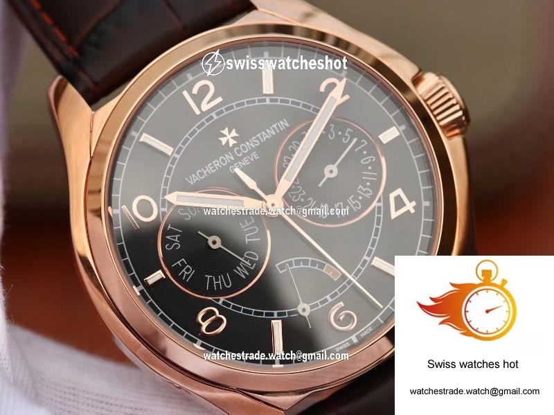Vacheron Constantin FiftySix Day-Date 4400E/000R/B436 Black Dial 4