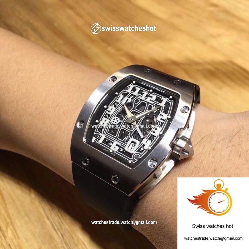 Richard Mille RM67-01 Extra Flat Titanium Skeleton Dial 4