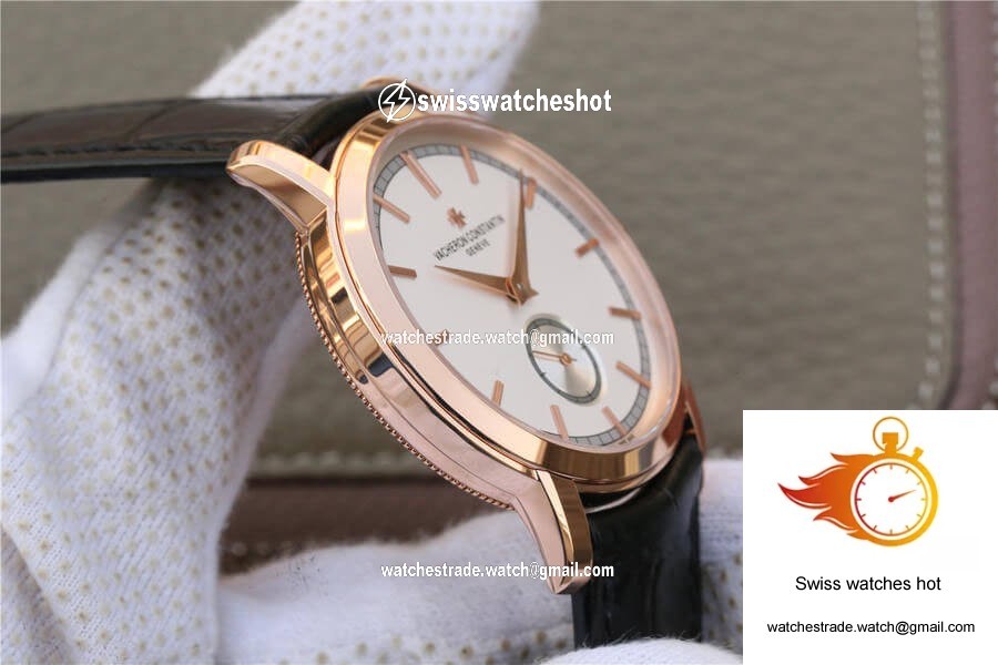 Vacheron Constantin Traditionnelle 82172/000R-9382 TW Factory Rose Gold White Dial 4