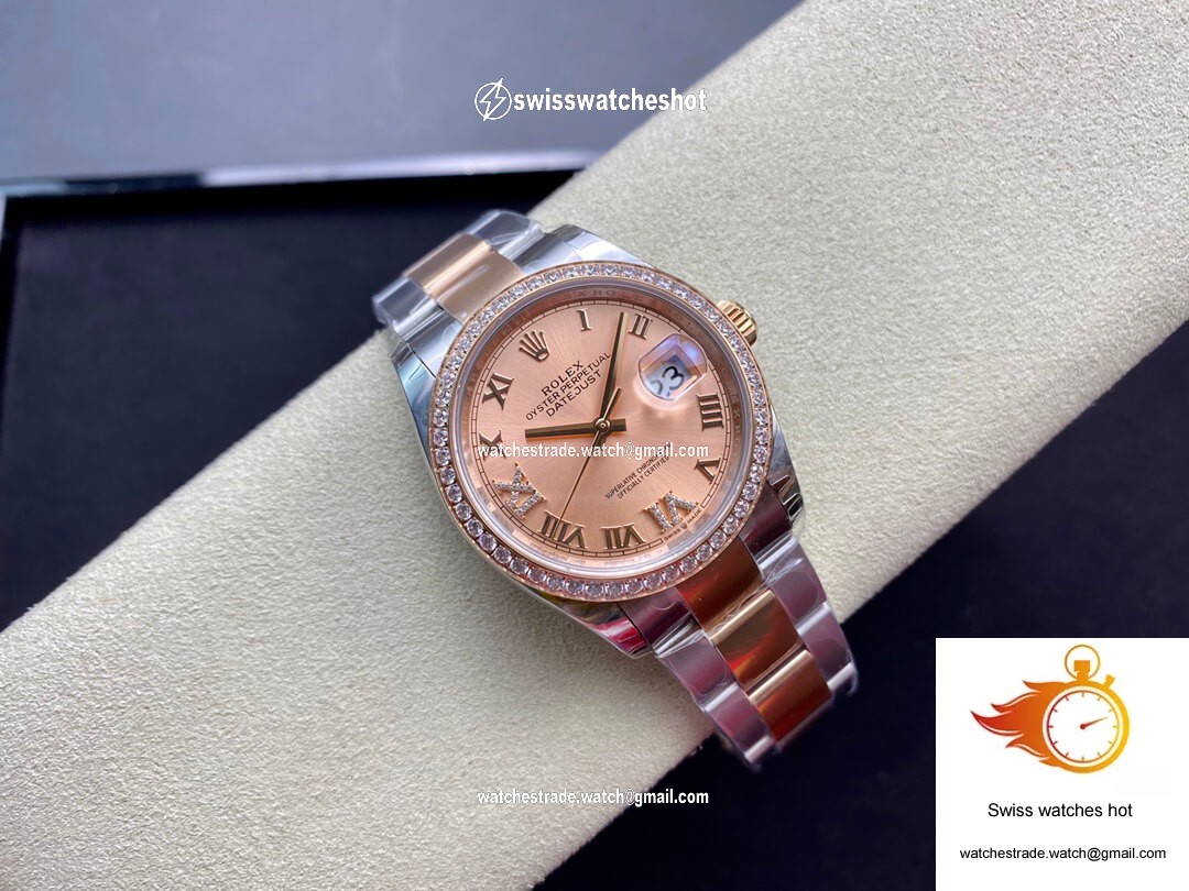 Rolex Datejust M126281RBR-0016 EW Factory Rose Gold 5