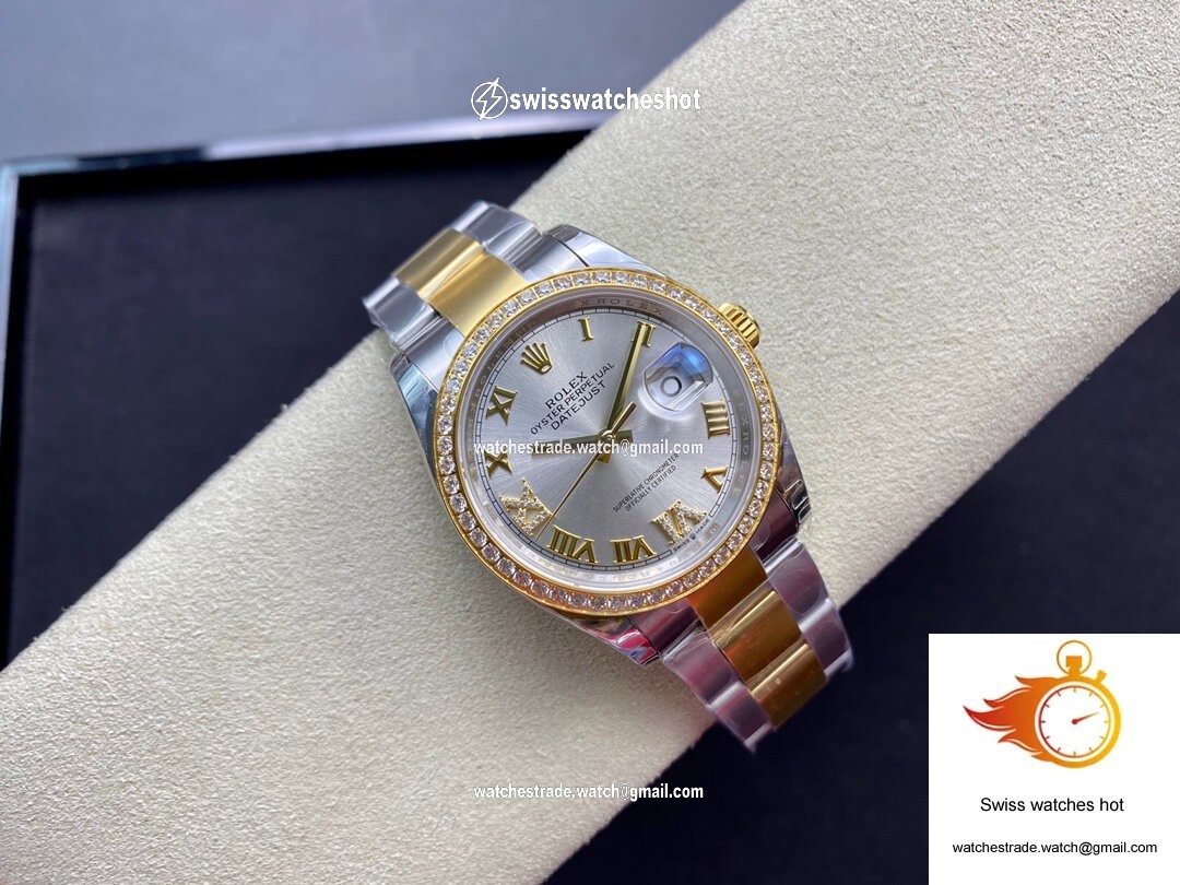 Rolex Datejust M126283RBR-0018 EW Factory Diamond-set Bezel 5