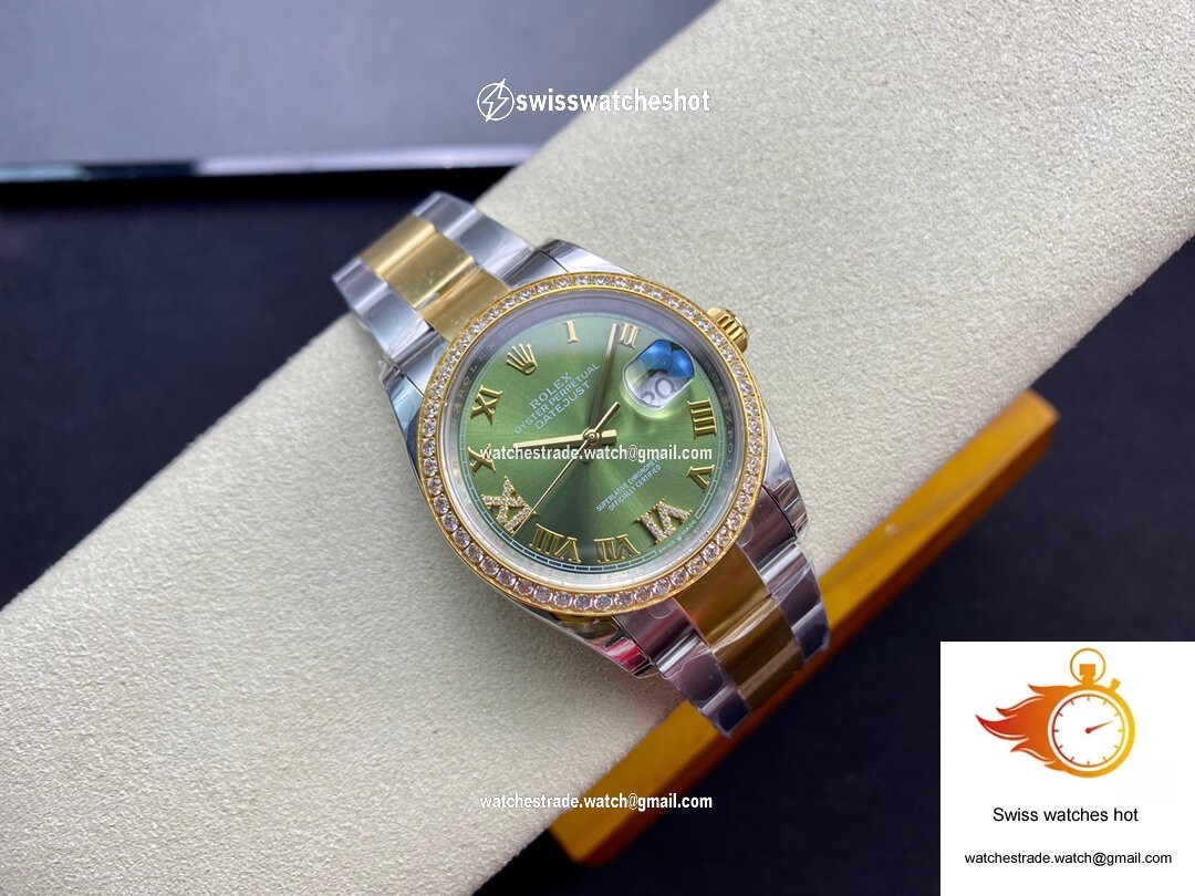 Rolex Datejust M126283RBR-0012 EW Factory Diamond-set Bezel 5