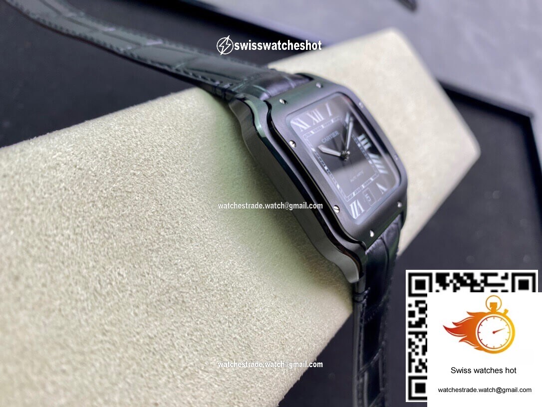 Cartier Santos WSSA0039 GF Factory Cowhide Strap 5