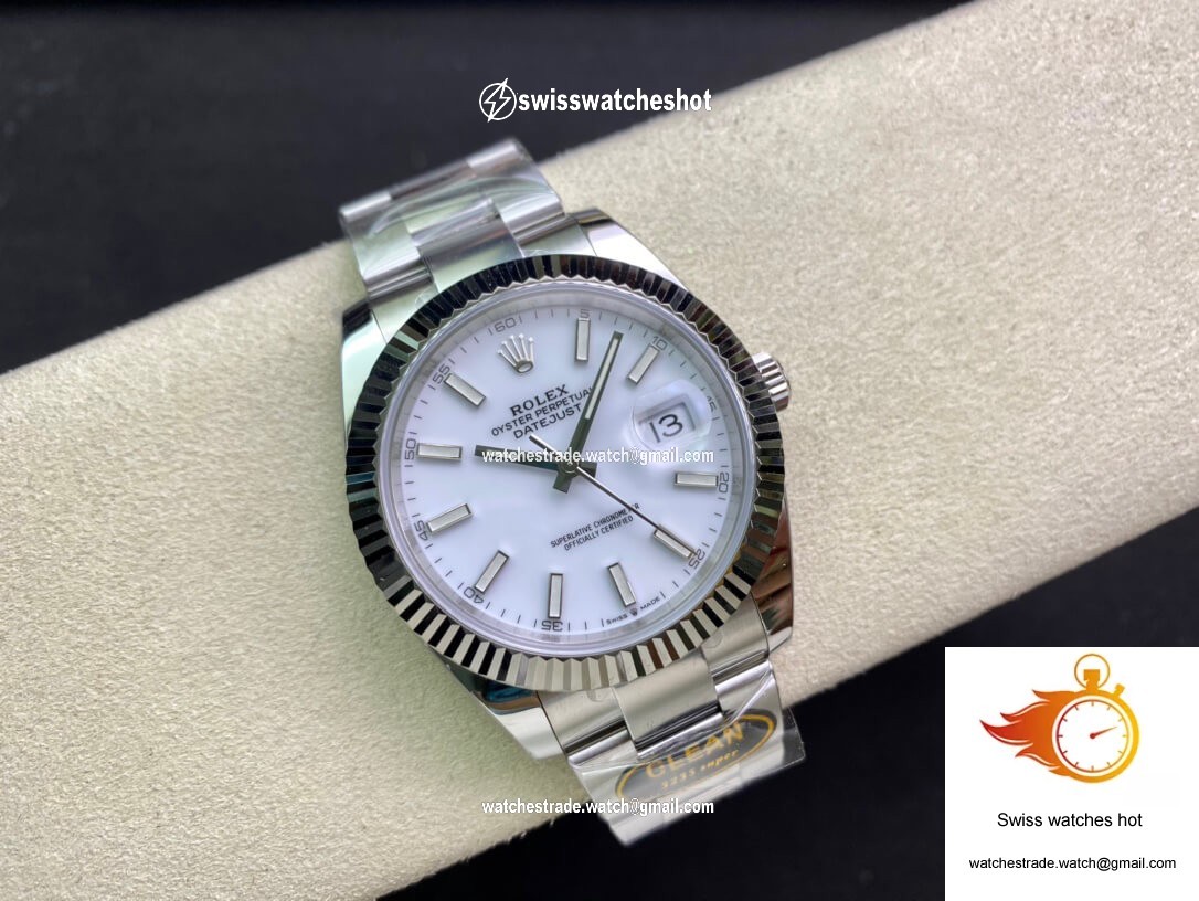 Rolex Datejust M126334-0009 Clean Factory White Dial 5