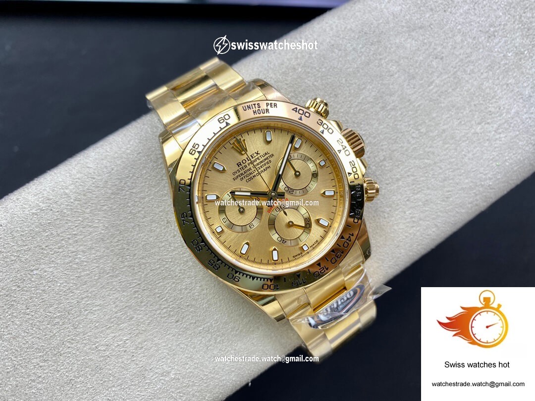 Rolex Daytona M116508-0003 BT Factory Yellow Gold 5
