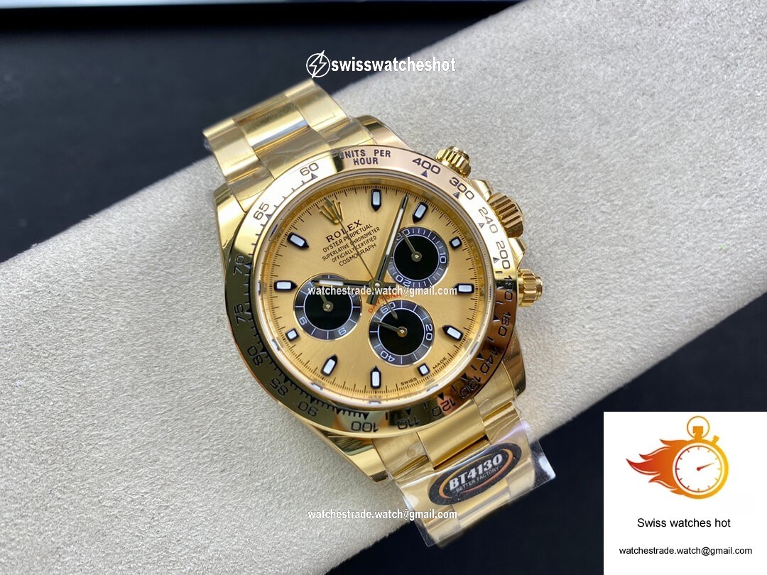 Rolex Daytona M116508-0014 BT Factory Yellow Gold 5