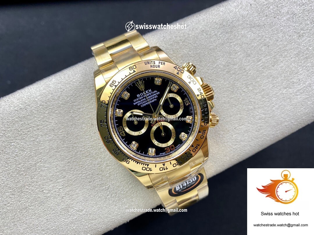 Rolex Daytona M116508-0016 BT Factory Yellow Gold 5