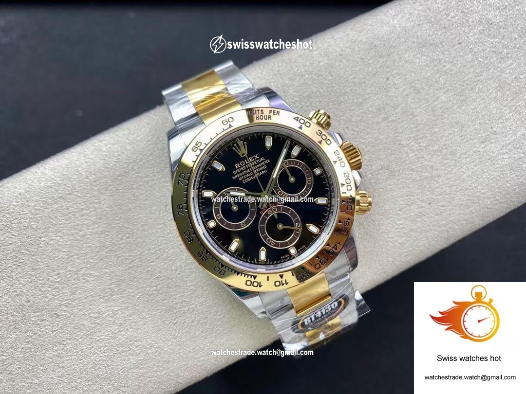 Rolex Daytona M116503-0004 BT Factory Yellow Gold Black Dial 5