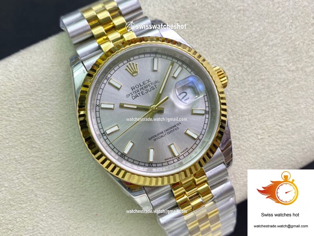 Rolex Datejust 126233 36MM EW Factory Yellow Gold 5