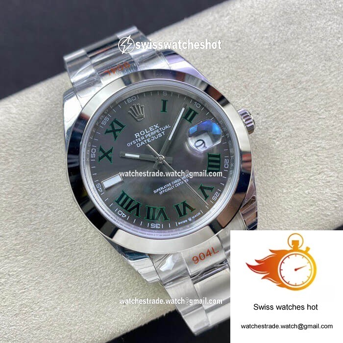 Rolex Datejust M126300-0013 EW Factory Dark Grey Dial 5