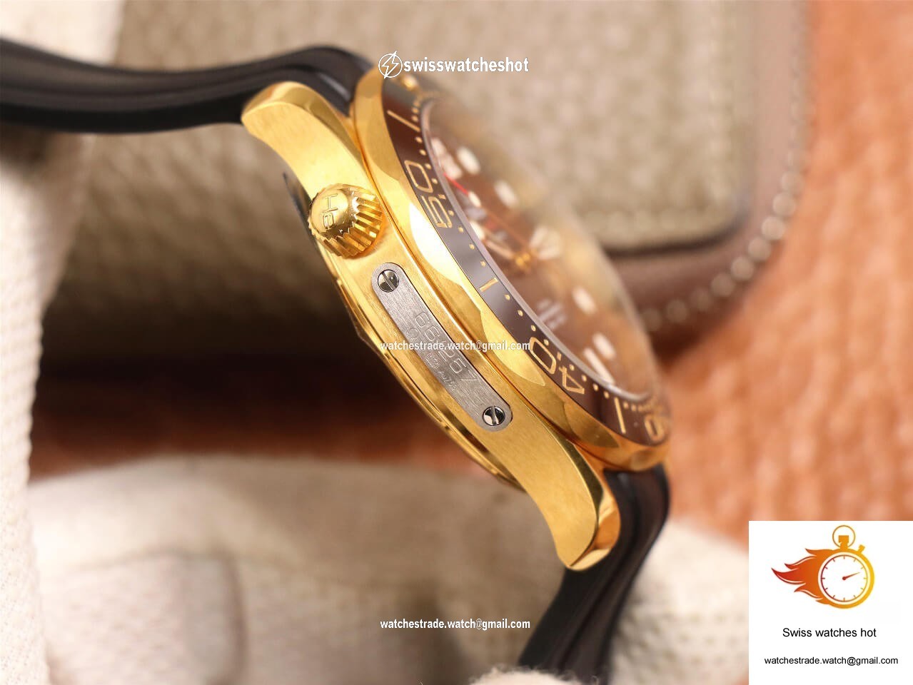 Omega Seamaster 210.62.42.20.01.001 VS Factory Yellow Gold 5