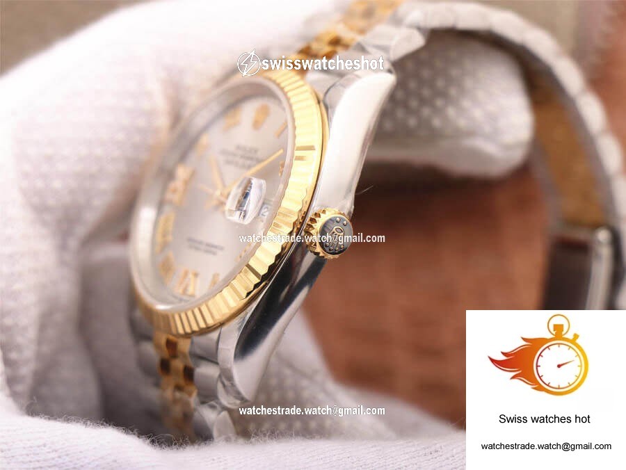 Rolex Datejust M126233-0031 EW Factory Yellow Gold Diamond Dial 5