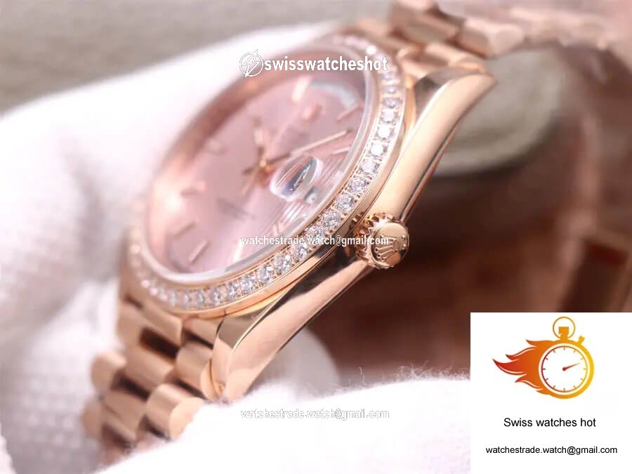 Rolex Day Date M228345RBR-0010 EW Factory Rose Gold 5