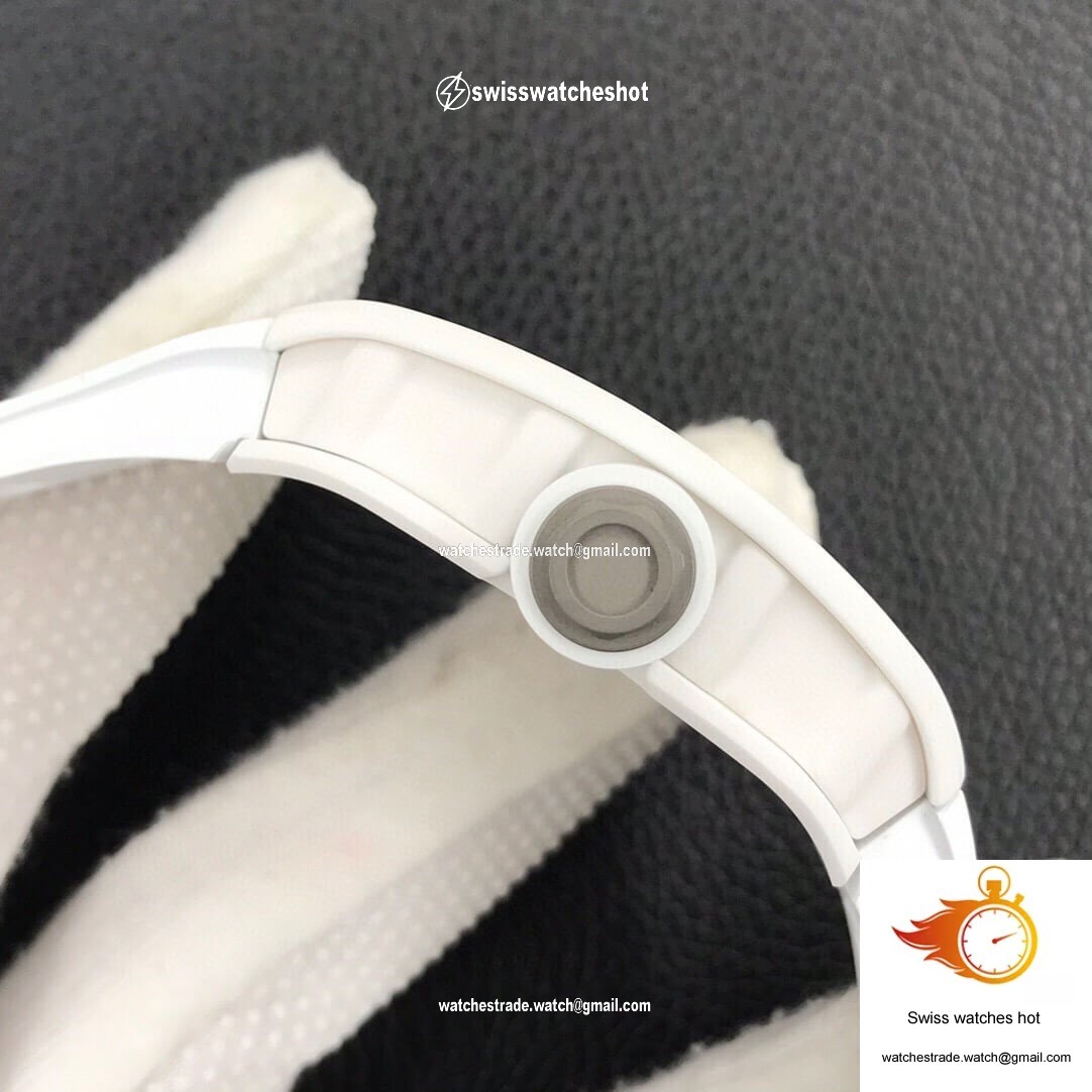 Richard Mille RM055 ZF Factory White Ceramic 5