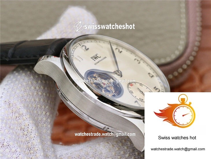 IWC Portuguese Tourbillon ZF Factory Stainless Steel White Dial 5
