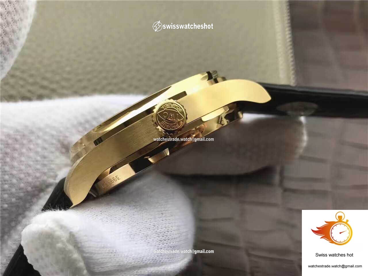 IWC Portugieser IW500101 ZF Factory Yellow Gold Case 5