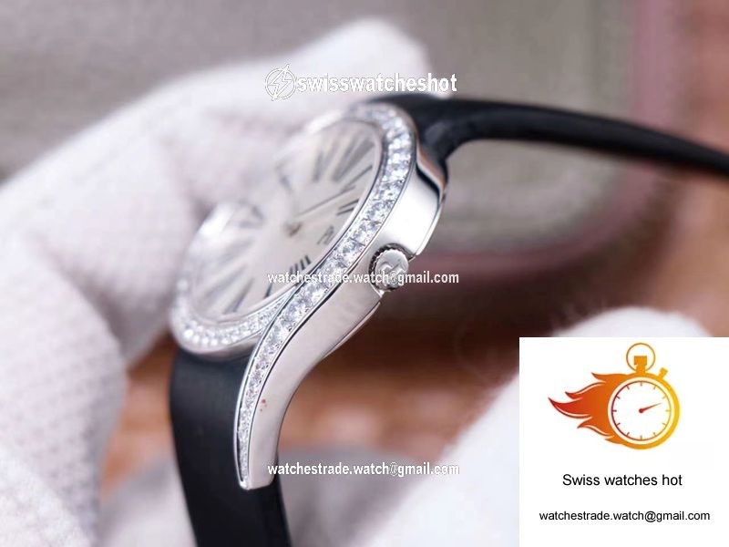 Piaget Limelight Gala Quartz Watch G0A42150 ZF Factory White Gold Diamond 5
