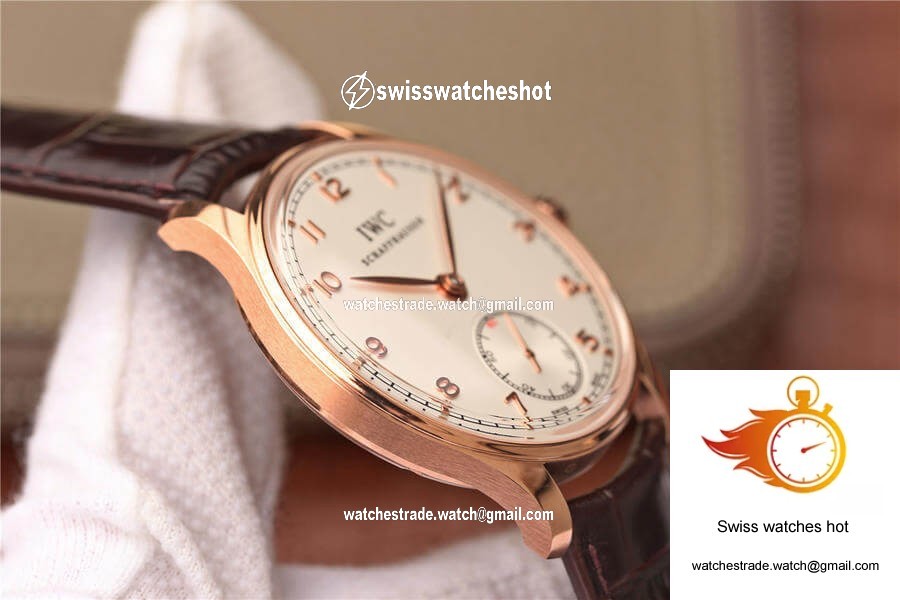 IWC Portuguese IW545409 ZF Factory Rose Gold White Dial 5