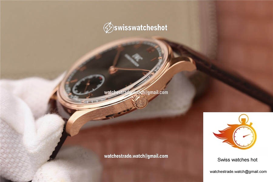 IWC Portuguese IW545406 ZF Factory Brown Dial 5