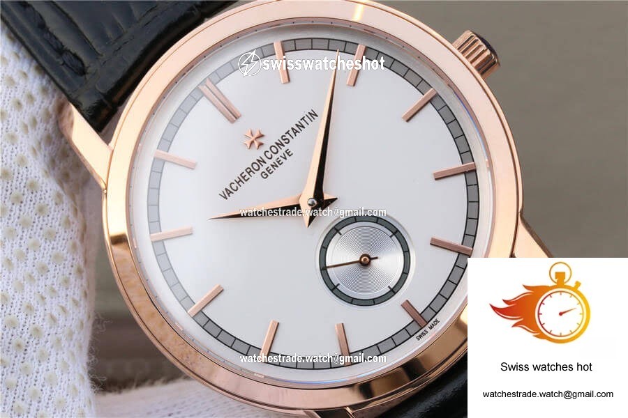 Vacheron Constantin Traditionnelle 82172/000R-9382 TW Factory Rose Gold White Dial 5