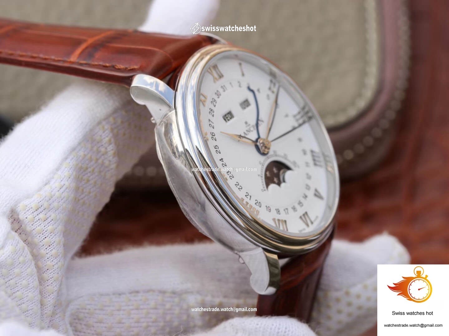 Blancpain Villeret 6654 OM Factory V2 White Dial 5