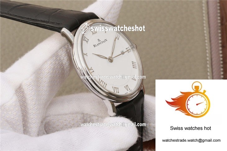 Blancpain Villeret 6651-1127-55B ZF Factory White Dial 5