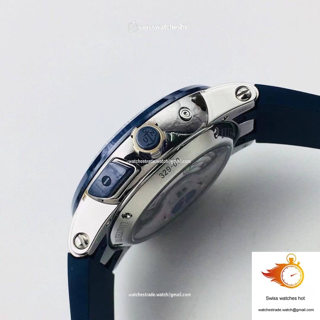 Ulysse Nardin El Toro 320-00/BQ TW Factory Ceramics Blue Dial 5
