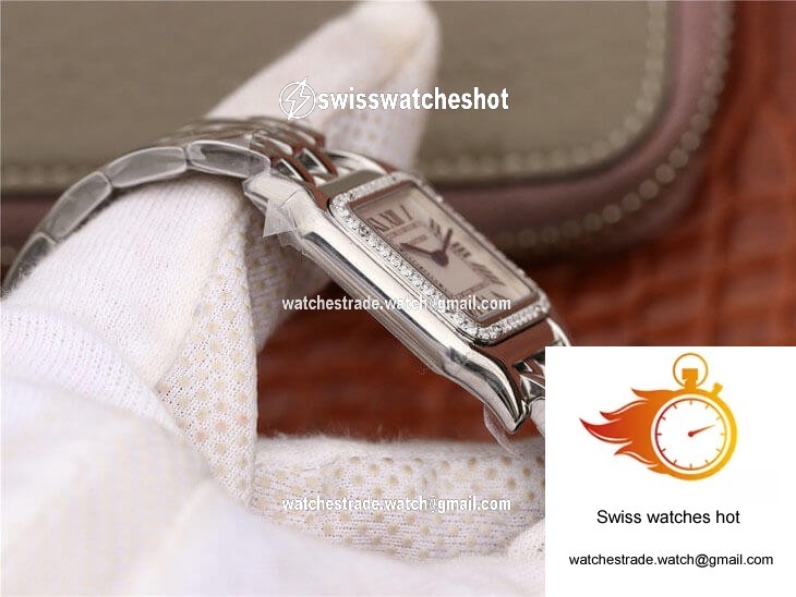 Cartier Panthere De Medium Ladies W4PN0008 GF Factory Silver Dial 5