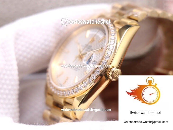 Rolex Day-Date M228348RBR-0005 EW Factory Silver Dial 5