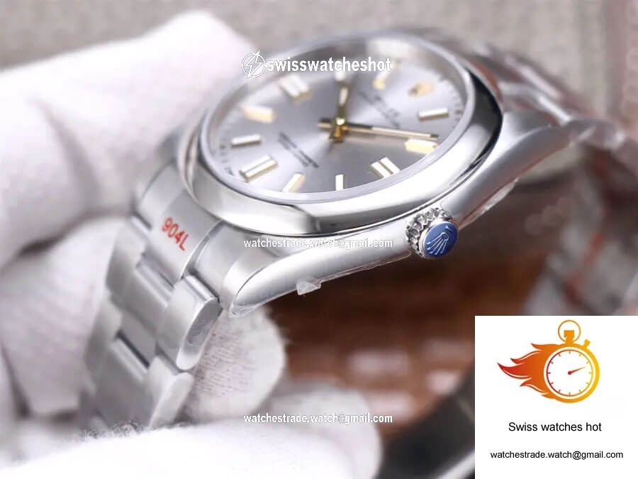 Rolex Oyster Perpetual M124300-0001 41MM EW Factory Silver Dial 5