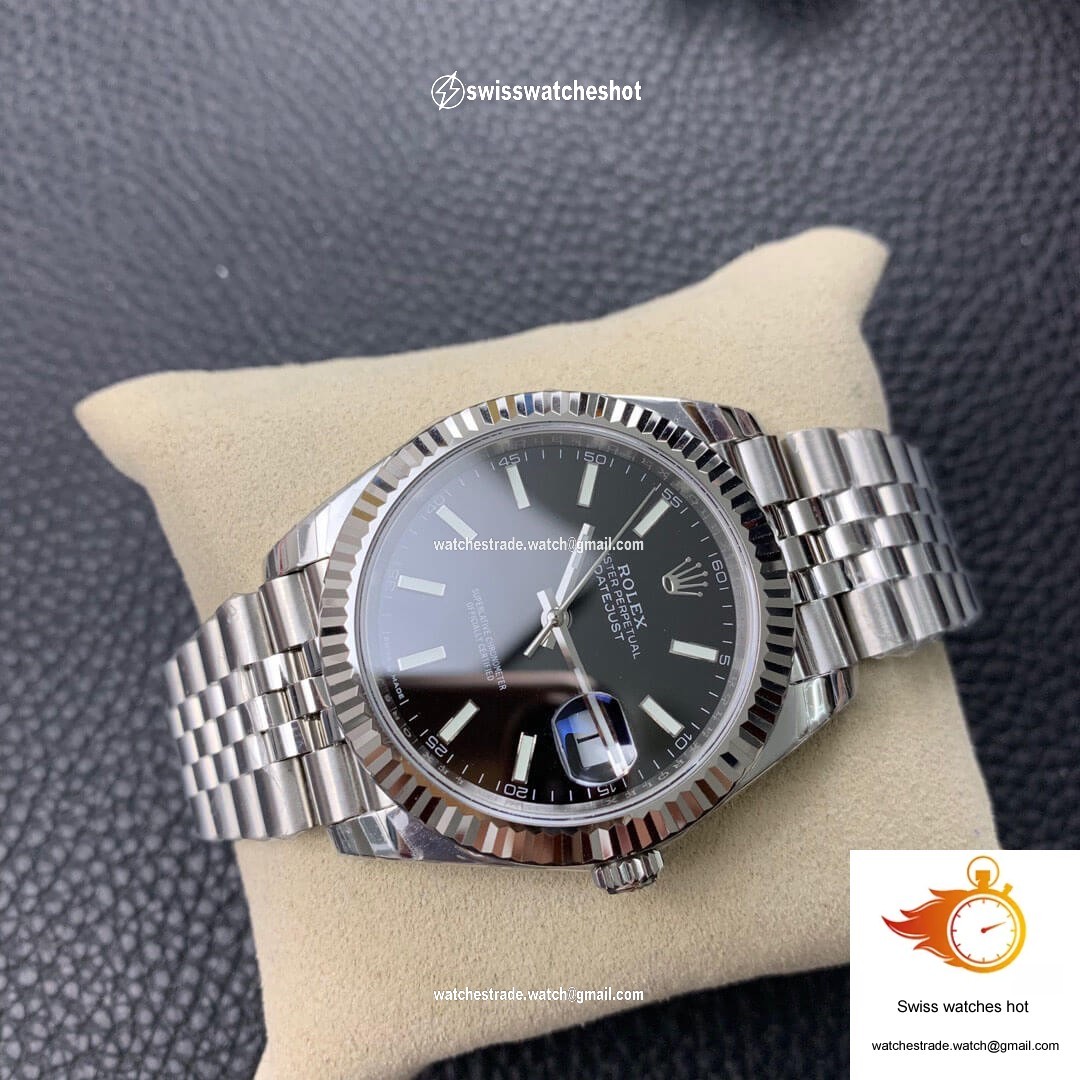 Rolex Datejust M126334-0018 EW Factory Black Dial 5